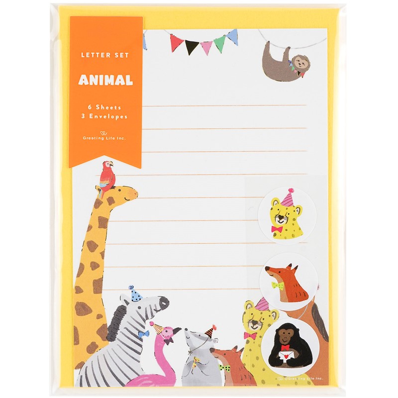 アニマルレターセット / アニマル